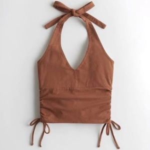 Women's Double Cinch Multi-Way Halter Top NWT